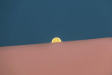 luna sfiora la duna - Fotografia del deserto del Sahara